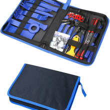 41Pcs Trim Removal Tool,Car Panel Door Audio Removal Tool Kit, Auto Clip Pliers Fastener Remover Pry Tool Set with Storage Bag