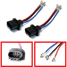 iJDMTOY (2) H13/9008 to 9007/9004 or 9003/H4 Polarity Adjustable Conversion Adapter Wiring Kit For Headlight Conversion Retrofit