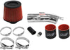 DC Sports SRI4210 Polished Short Ram Intake System with Filter and Installation Hardware