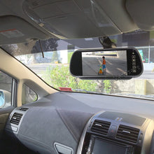 Vardsafe VS508K Brake Light Backup Camera & 7 Inch Clip-on Mirror Monitor for Dodge Ram Promaster