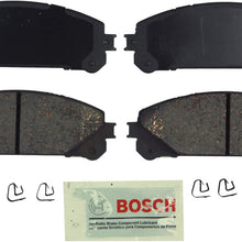 Bosch BE1324 Blue Disc Brake Pad Set for Lexus: 2015 NX200t/300h, 2010-15 RX350, 2010-15 RX450h; Toyota: 2008-15 Highlander, 2011-15 Sienna - FRONT