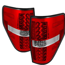 Spyder Auto 5008534 LED Tail Lights Red/Clear