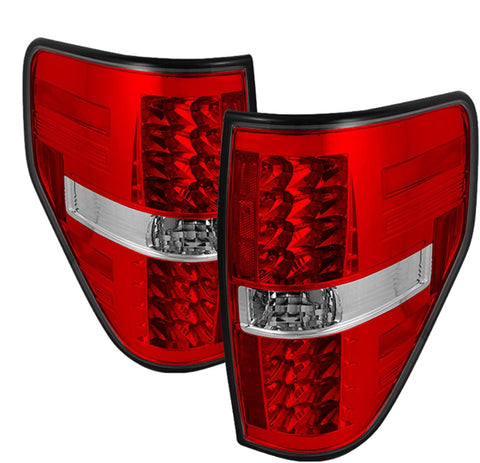 Spyder Auto 5008534 LED Tail Lights Red/Clear