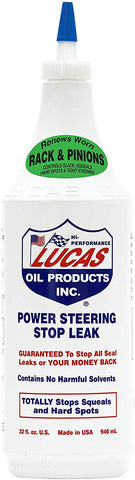 Lucas Oil 10011 Power Steering Stop Leak, 1. quarts