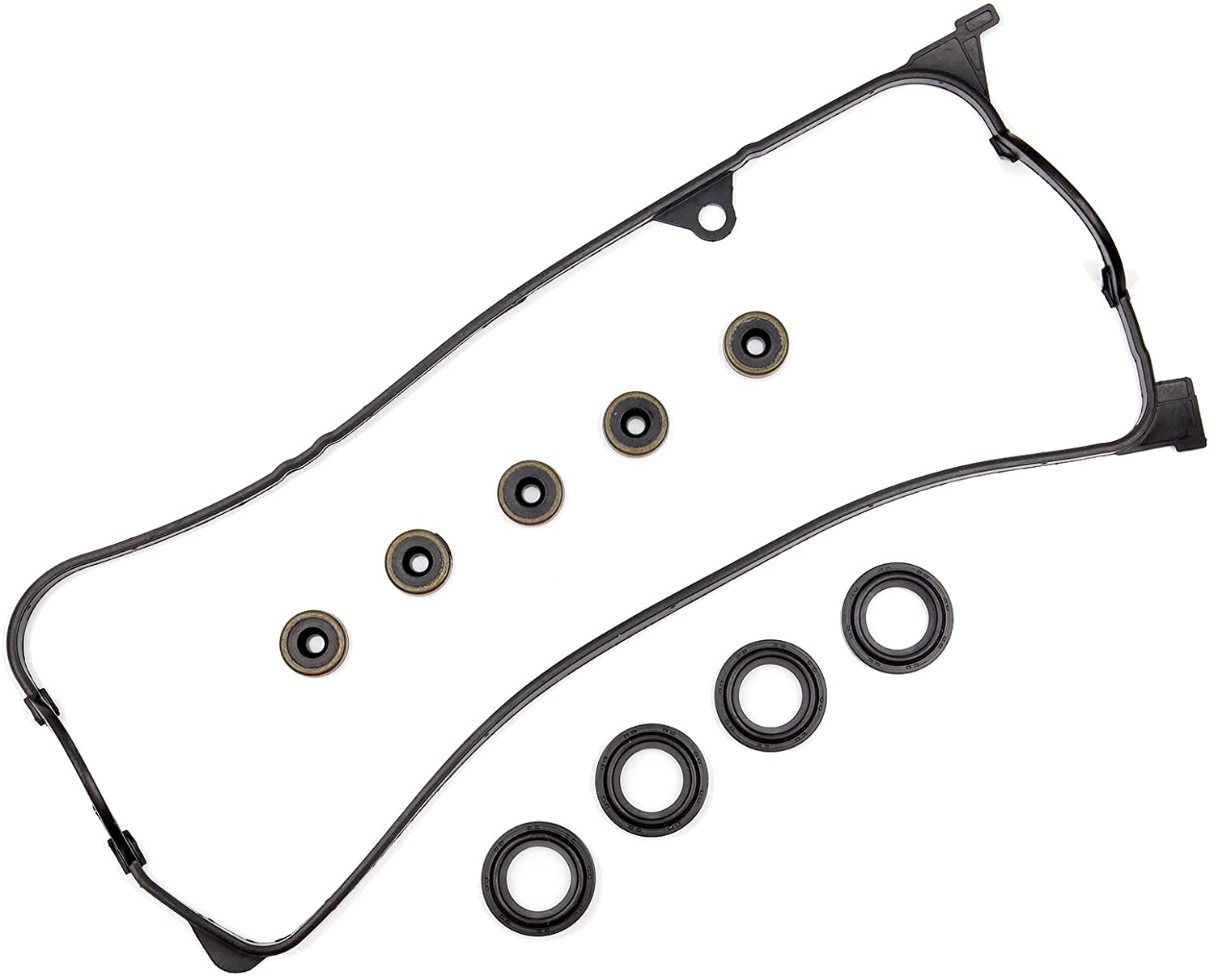 ECCPP Engine Valve Cover Gasket Fits 01-05 Honda Civic EX HX GX DX LX 1.7L SOHC D17A