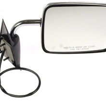 Dorman 955-248 Driver Side Power Door Mirror - Folding for Select Dodge Models, Chrome