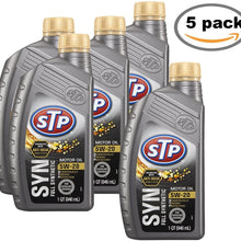 STP Motor Oil Synthetic 5W20-32 fl. oz. (5 Pack)
