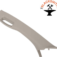 7BLACKSMITHS Left Driver Grab Handle Pull Panel Molding Fits 2002-2010 Dodge Ram A Pillar Windshield Post Trim Molding