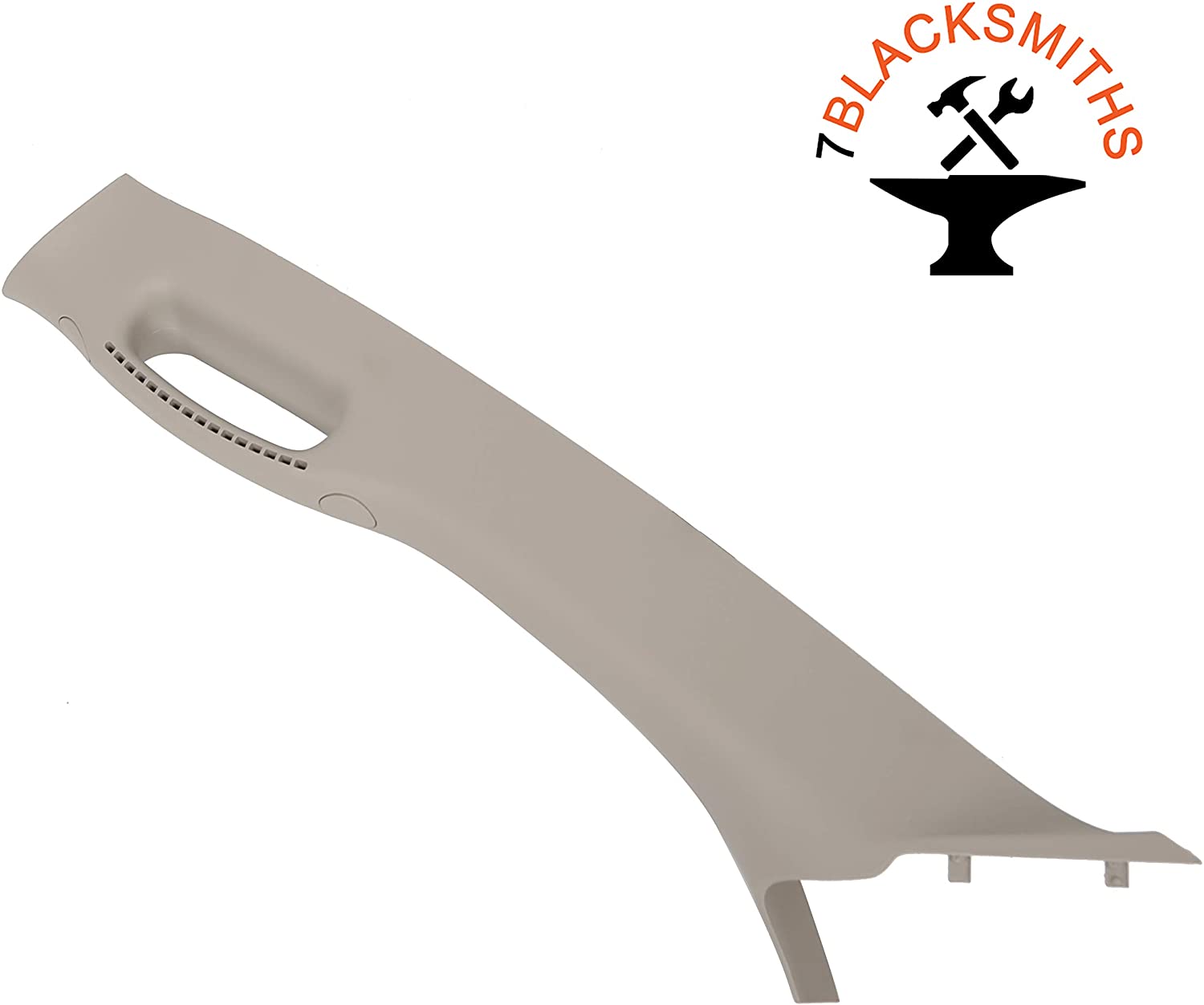 7BLACKSMITHS Left Driver Grab Handle Pull Panel Molding Fits 2002-2010 Dodge Ram A Pillar Windshield Post Trim Molding