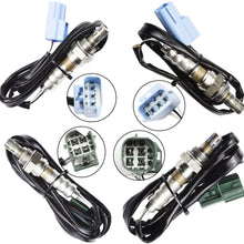 Sangyue Oxygen Sensor 02 O2 for Infiniti QX4 2002-2003 3.5L Nissan Pathfinder 2001-2002 3.5L Upstream +Downstream 4pcs