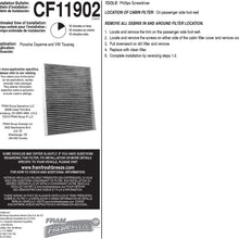 Fram Fresh Breeze - Filtro de aire de cabina con bicarbonato de sodio Arm & Hammer, CF10729 para vehículos seleccionados Chrysler, Dodge y Jeep