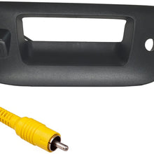 Master Tailgaters Replacement for Chevrolet Silverado/GMC Sierra 1999-2006 Black Tailgate Handle with Backup Camera