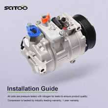 SCITOO AC Compressor CO 11245C Compatible with 2002-2002 for Mercedes-Benz C230 2.3L