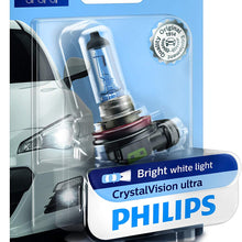 Philips 12362CVB1 1 H11 CrystalVision Ultra Upgrade Bright White Headlight Bulb, 1 Pack