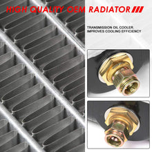2707 Factory Style Aluminum Cooling Radiator Replacement for 04-12 Colorado/GMC Canyon/Isuzu I280/I290/I350/I370 AT