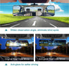 SkycropHD Anti Glare Rear View Mirror for Car, Clip on Wide Angle Rearview Mirror Eliminate Blind Spots – Convex, Blue