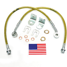 Superlift Suspension | 91460 | Bullet Proof Brake Hoses - Front - 1997-2005 Jeep Wrangler TJ with 4-6 inch Lift Kit (Pair)