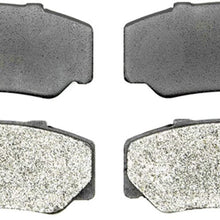 ACDelco 17D472M Professional Semi-Metallic Front Disc Brake Pad Set