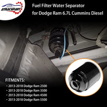 5083285AA Oil Filter Replacement for 2007.5-2018 Dodge Ram 2500 3500 4500 5500 6.7L Diesel Engine, 1989-2007 Ram 2500 3500 5.9L