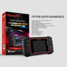 iCarsoft Auto Diagnostic Scanner POR V2.0 for Porsche with ABS Scan,Oil Service Reset ect