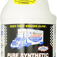 Lucas Oil 10131 Pure Synthetic Oil Stabilizer - 1 Gallon (4 Pack)