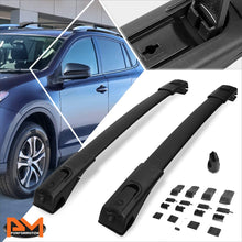 Compatible with RAV4 13-16 OE Style Aluminum Luggage Carrier Roof Rack Rail Crossbar Luggage Carrier+Lock