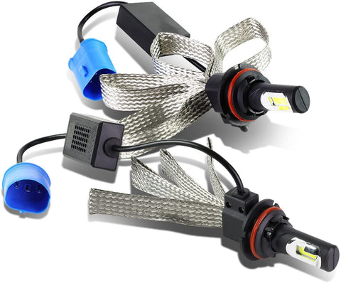DNA Motoring HID-LED-LB-9007-HL Pair of LED Light Bulbs (High + Low Beam)