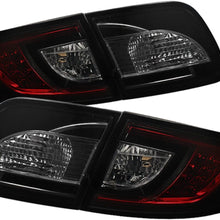 Spyder 5017406 Mazda 3 03-08 4Dr Sedan (Non Hatchback) LED Tail Lights - Smoke