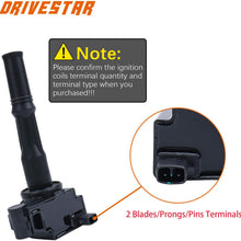 DRIVESTAR UF156 set of 3 Ignition Coils for Toyota Tacoma Tundra 4Runner T100 1995-2004 3.4L V6 90919-02212 C1041 UF-156