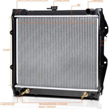 DPI-945 Aluminum Core OE Cooling Radiator Compatible with 4Runner/Pickup 2.4L AT/MT 84-95