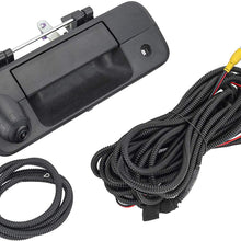 ISSYAUTO Backup Camera Tailgate Handle for 2007-2013 Tundra Rear View Camera Reverse Handle