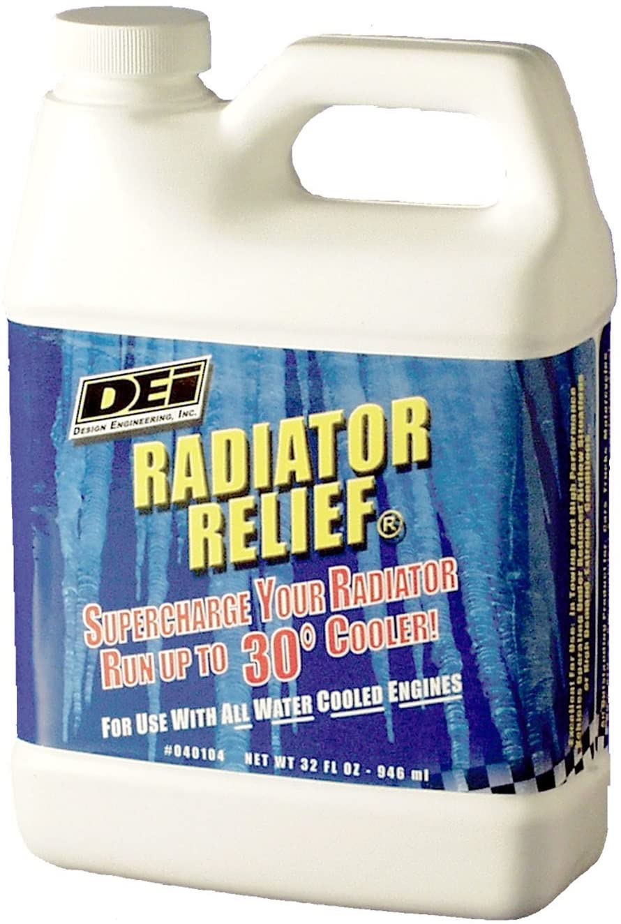 Design Engineering 040104 Radiator Relief Coolant Additive for All Water Cooled Engines, 32 oz.