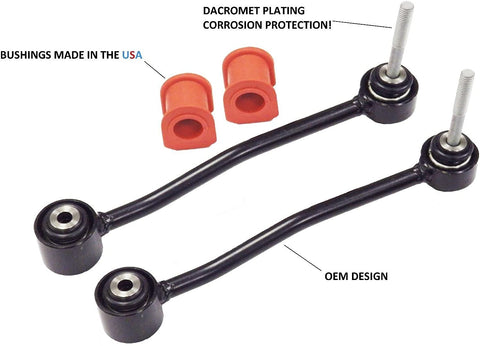 Suspension Dudes 4PC Front Sway Bar End Link & Bushings for Ford Excursion F250 F350 Super Duty 4x4