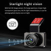 3” Full HD 1080P WIFI Dash Cam Front and Rear 170° Night Vision 150° Rear Cam 720P GPS Tracking Dashboard Parking Mode Reversing View Loop Recording Motion Detection G-sensor Adjustable Lens IP68