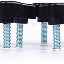 Kawell Jeep Wrangler Hard Top Thumb Screw Set of 8 Quick Removal with Nuts Kit Fit 1995 to 2016 Jeep Wrangler Sports Sahara Freedom Rubicon Unlimited