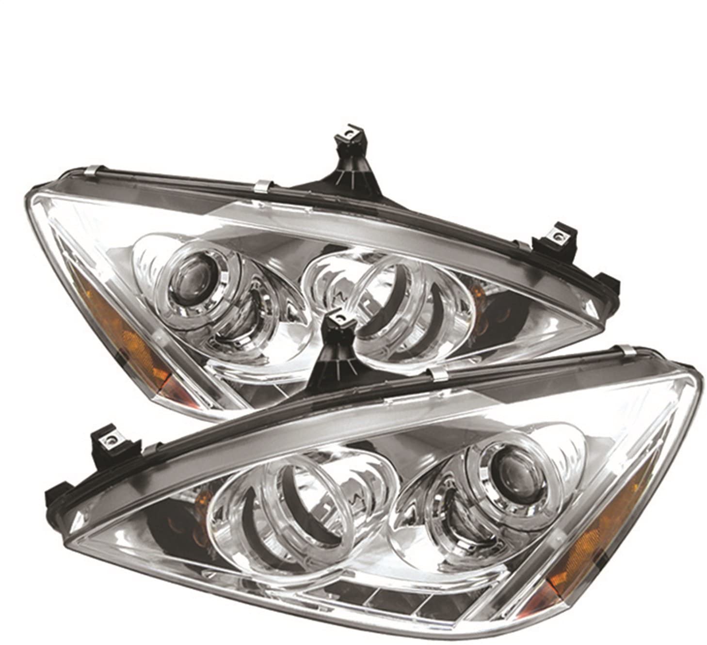 Spyder Auto 5010643 LED Halo Projector Headlights Chrome/Clear