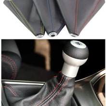 PVC Shift Boot for Manual Automatic Car/Auto Gear Shift Knob Cover MT/AT Universal Type (Red)