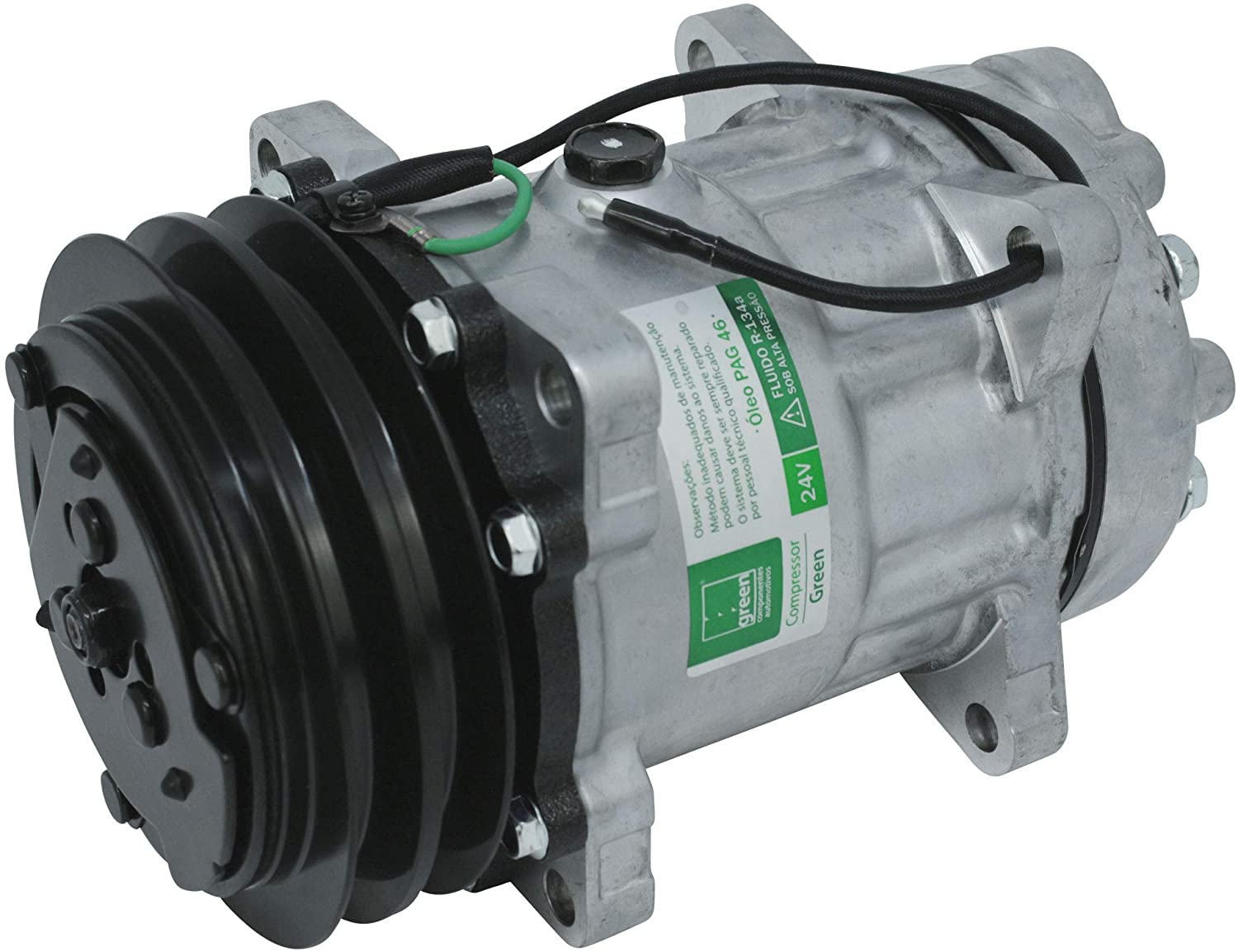 Premium Line New A/C Compressor for Volvo Wheel Loader/Excavator 254080731545 ST7 QT