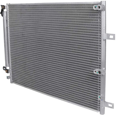 QUALINSIST A/C Air Condenser Assembly for 2014-2018 J-eep Cherokee 2016 K-ia Sportage