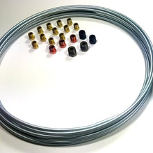 25 ft 3/16 Brake Line Kit - Steel Roll WITH Fittings