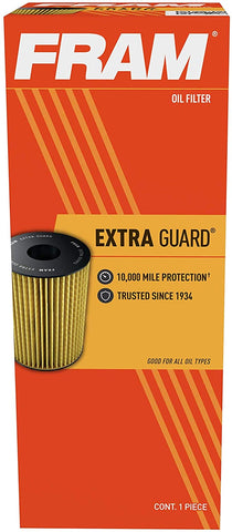 Fram Extra Guard CH8158, 10K Mile Change Interval Cartridge Oil Filter