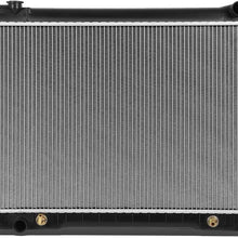 DNA Motoring OEM-RA-1512 1512 Factory Style Aluminum Cooling Radiator Replacement