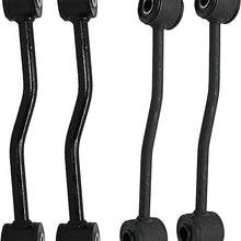 PartsW 4 Pc Suspension Kit for Jeep Grand Cherokee 1999-2004 Front & Rear Sway Bar End Links