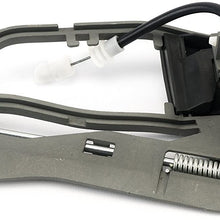 AA Ignition Front Driver Side Door Handle, Left Side Replaces 51218243615 - Fits BMW X5 2000, 2001, 2002, 2003, 2004, 2005, 2006 - Exterior Door Handle Carrier Assembly Replacement