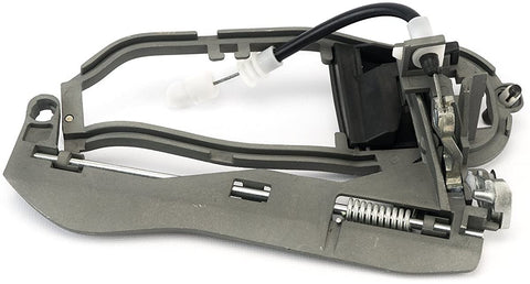 AA Ignition Front Driver Side Door Handle, Left Side Replaces 51218243615 - Fits BMW X5 2000, 2001, 2002, 2003, 2004, 2005, 2006 - Exterior Door Handle Carrier Assembly Replacement