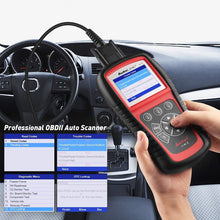 Autel Autolink AL619 Scan Tool with ABS/ SRS Airbag Warning Light OBD2 Scanner, Turn Off Check Engine Light Automotive Diagnostic Tool, Quick Test On The Engine System Scan Tool