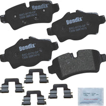 Bendix CFC1309 Premium Copper Free Ceramic Brake Pad (with Installation Hardware Rear)