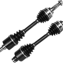 DTA DT1509550941 Front Driver and Passenger Side Premium CV Axles (New Drive Axle Assemblies - 2 pcs (Pair)) Compatible with Ford Escape, Mazda Tribute, Mercury Mariner With Automatic Transmission