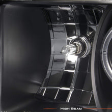 For Dodge Ram 1500/2500/3500 Pickup Black Dual Halo Ring LED Projector Replacement Headlights Left/Right