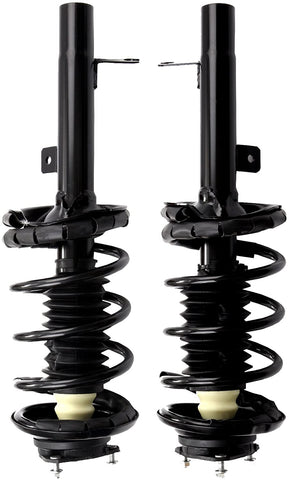 ECCPP 2X Front Shock Strut Brand New Left Right Complete Strut Shock Spring Assembly for Focus 2000-2005